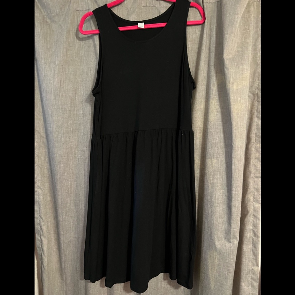 Black Old Navy Sleeveless Dress